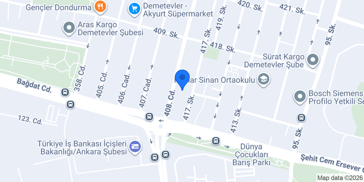 ANKARA ELEKTRİKÇİ ATS konumu