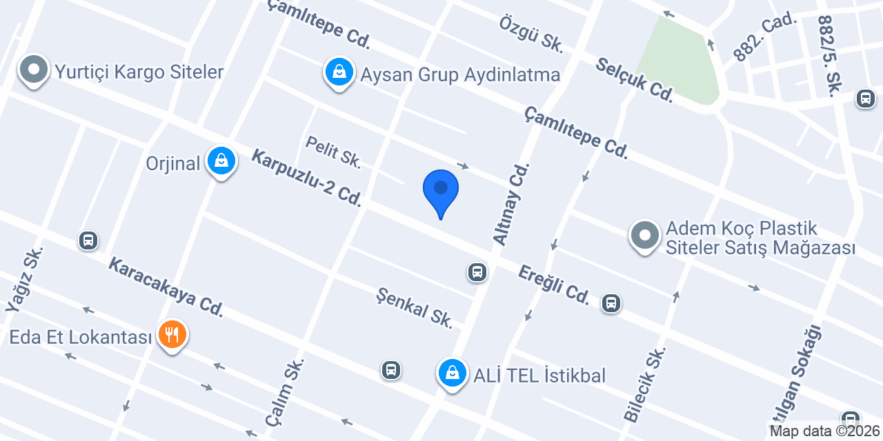 Yavuzlar Mobilya konumu