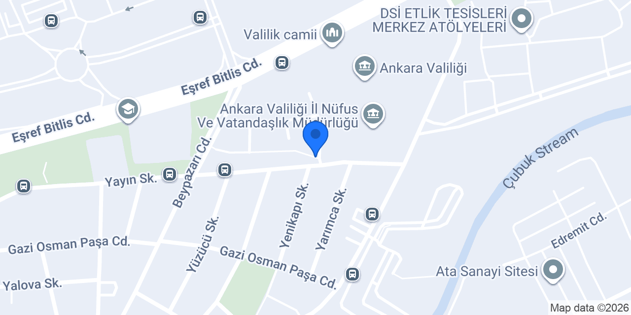 Ankara YİKOB konumu