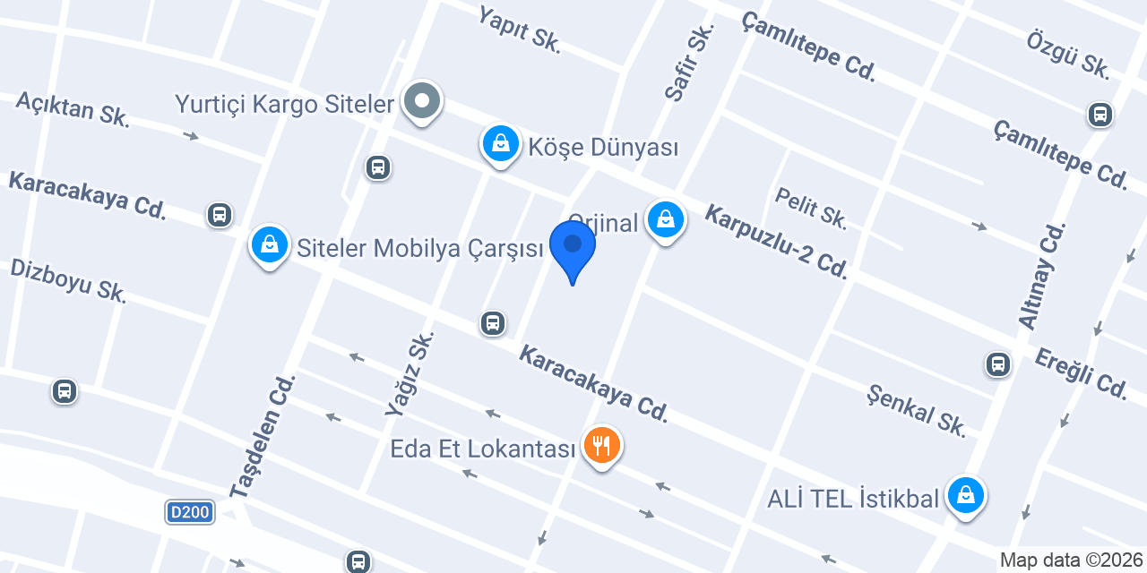 Vera Mobilya konumu