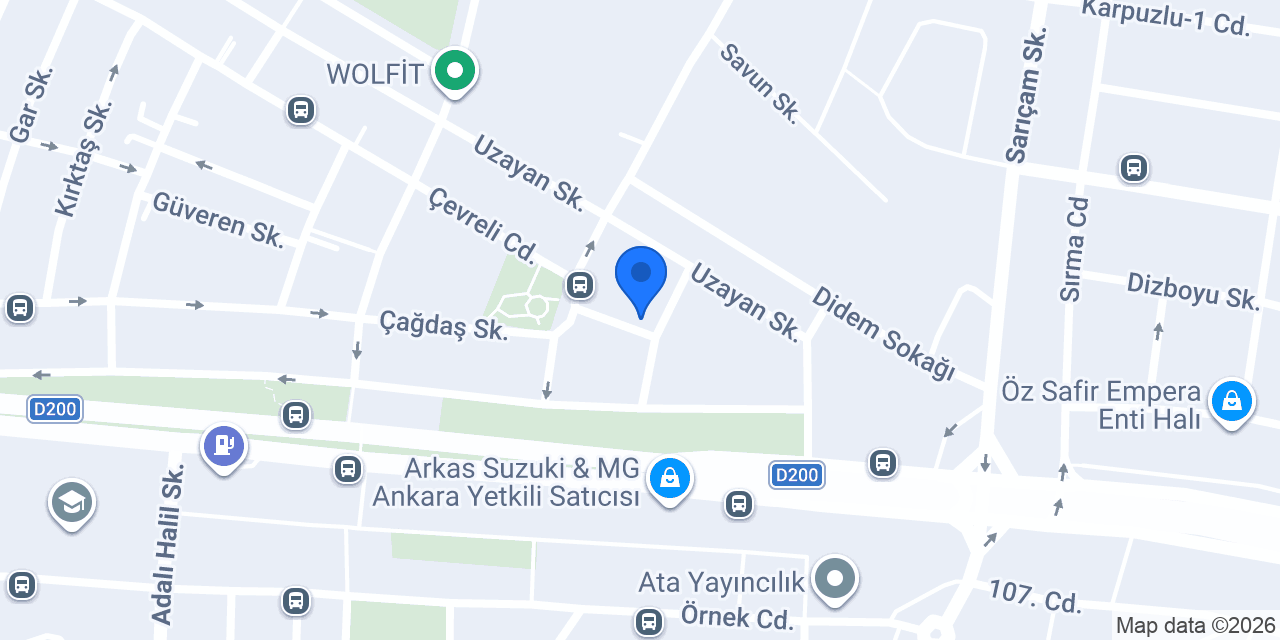 Akın Giyim Bay Bayan Terzisi konumu