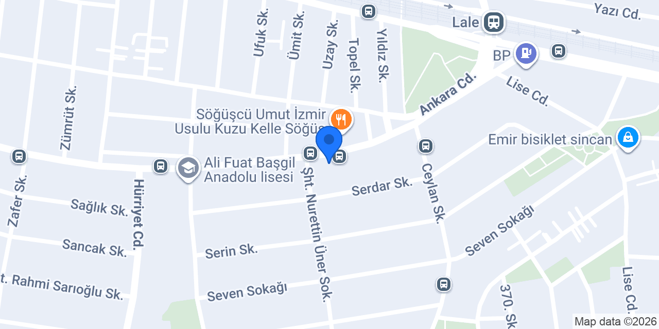 Yeni Hayatlar Özel Eğitim Sincan Şubesi konumu