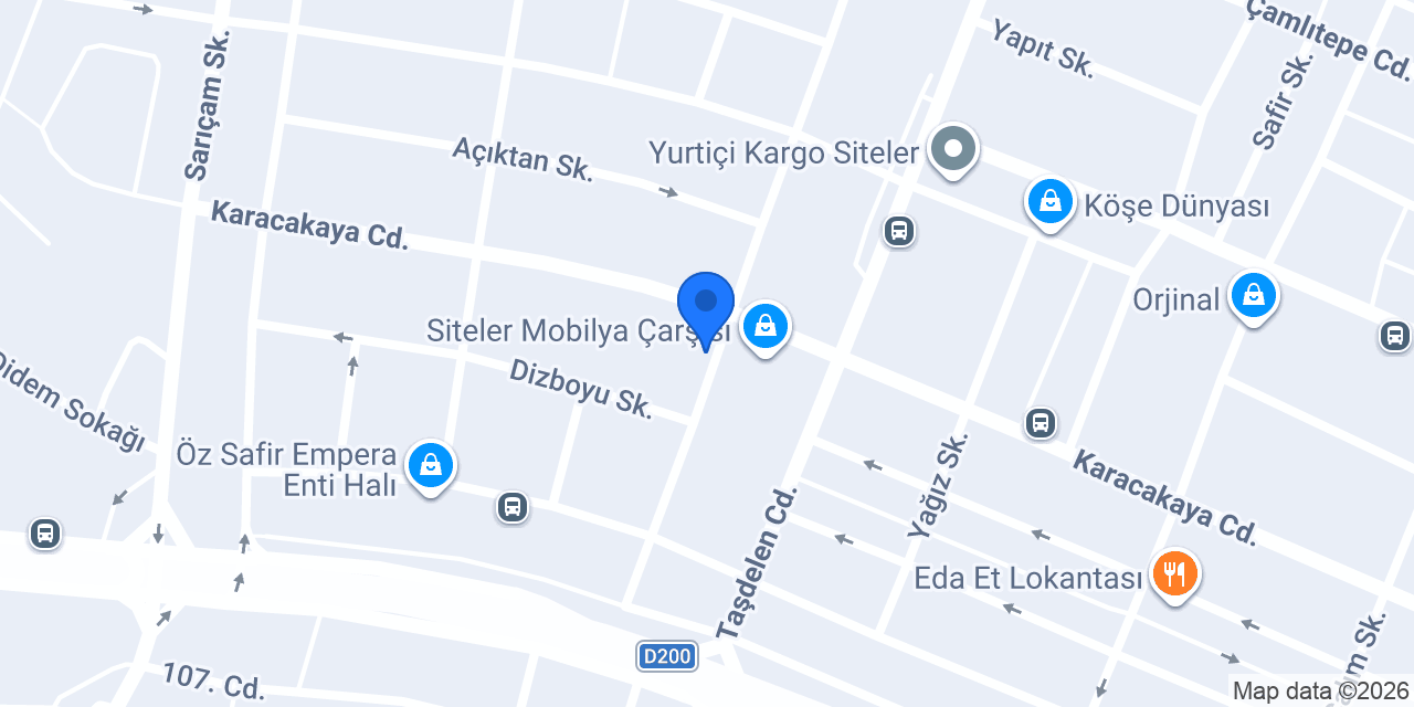 Takım mobilya konumu