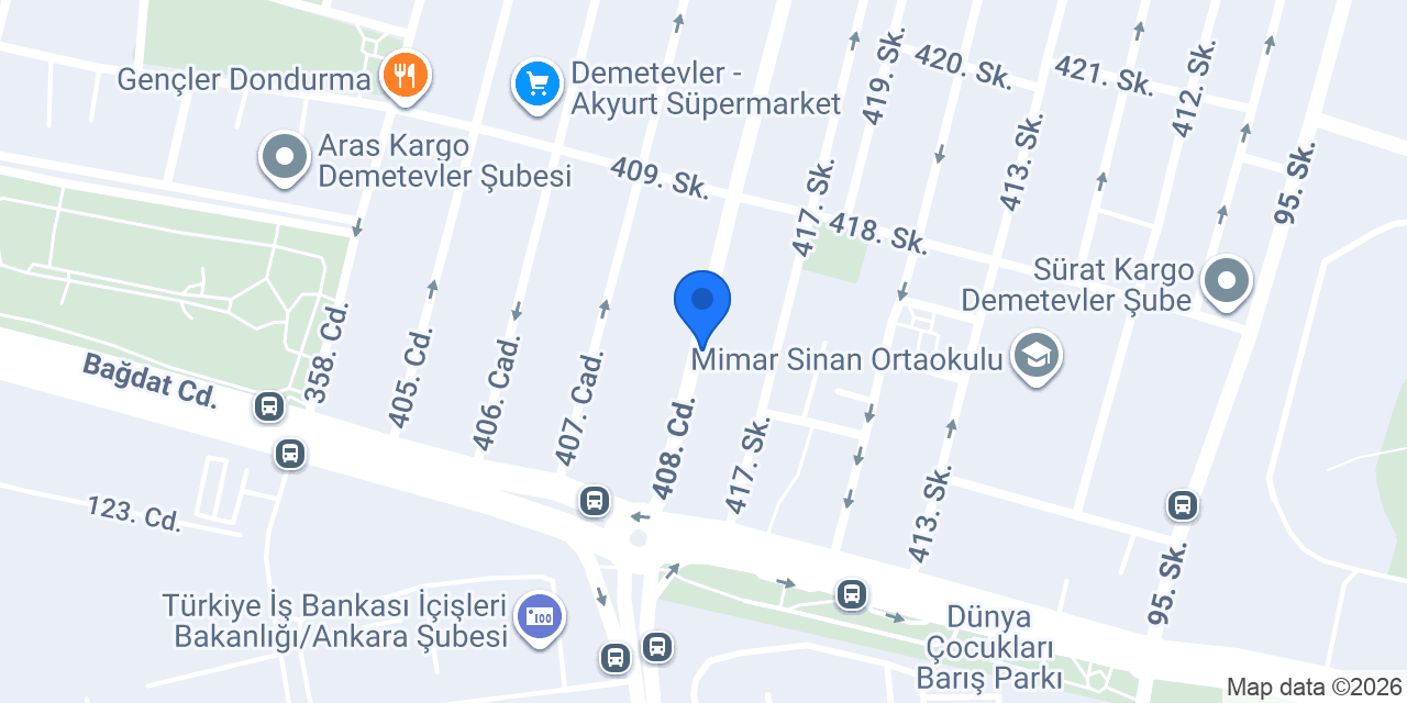 Ergenç Elektronik D-SMART konumu