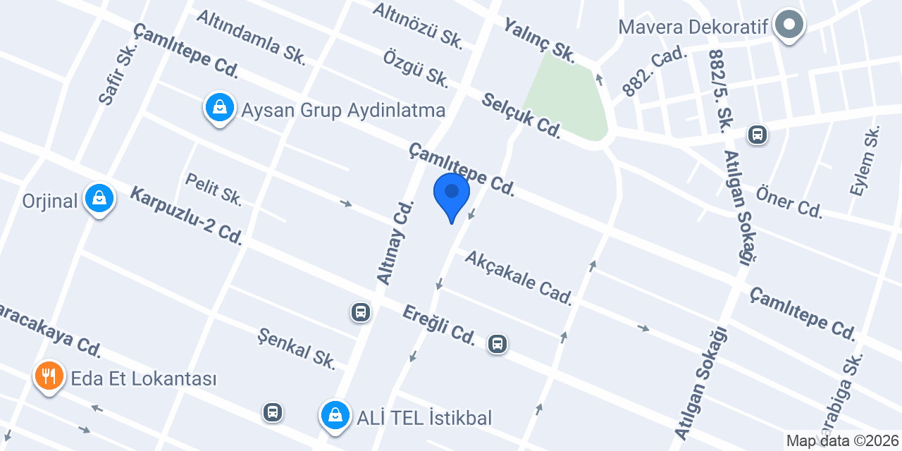 ALYA CAM YAPI SİSTEMLERİ konumu