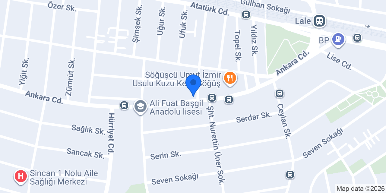 Meşhur Kardeşler Burma Kadayıf Sincan şube 3 konumu