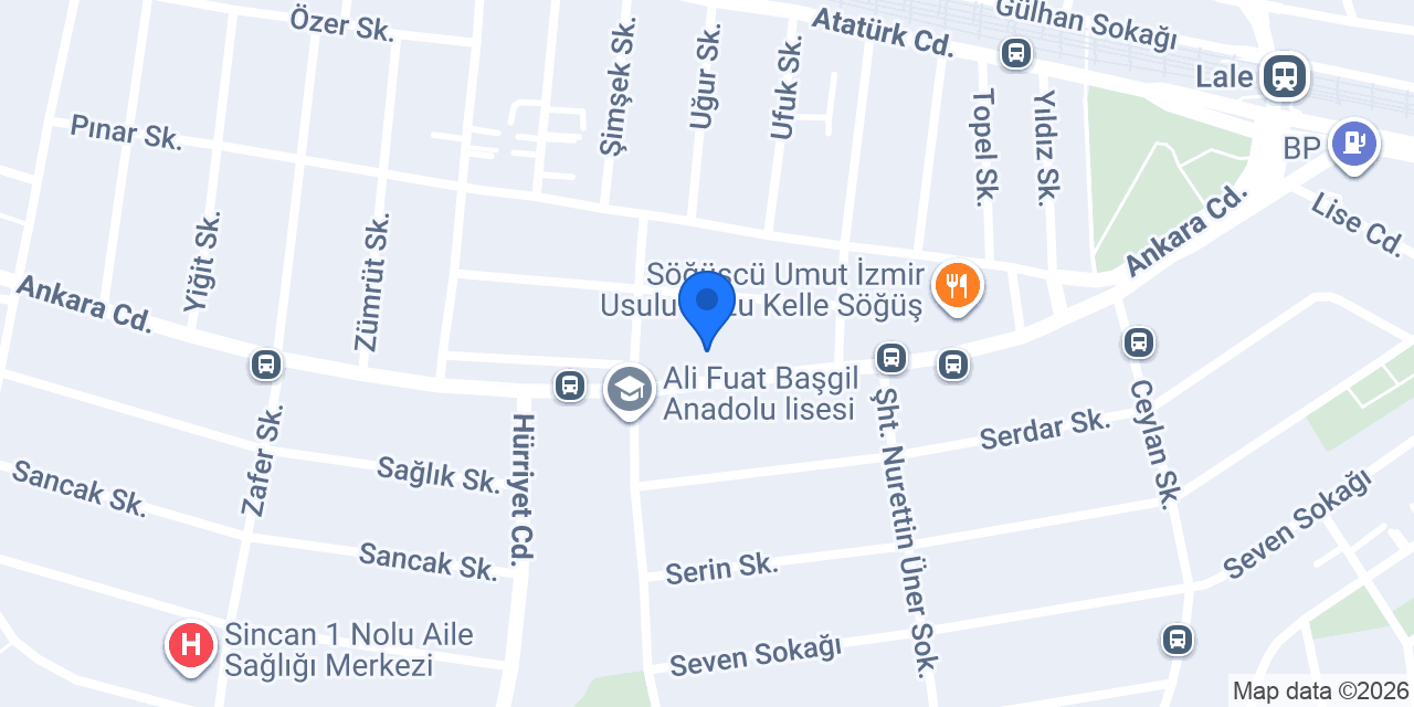 NK Rent A Car konumu