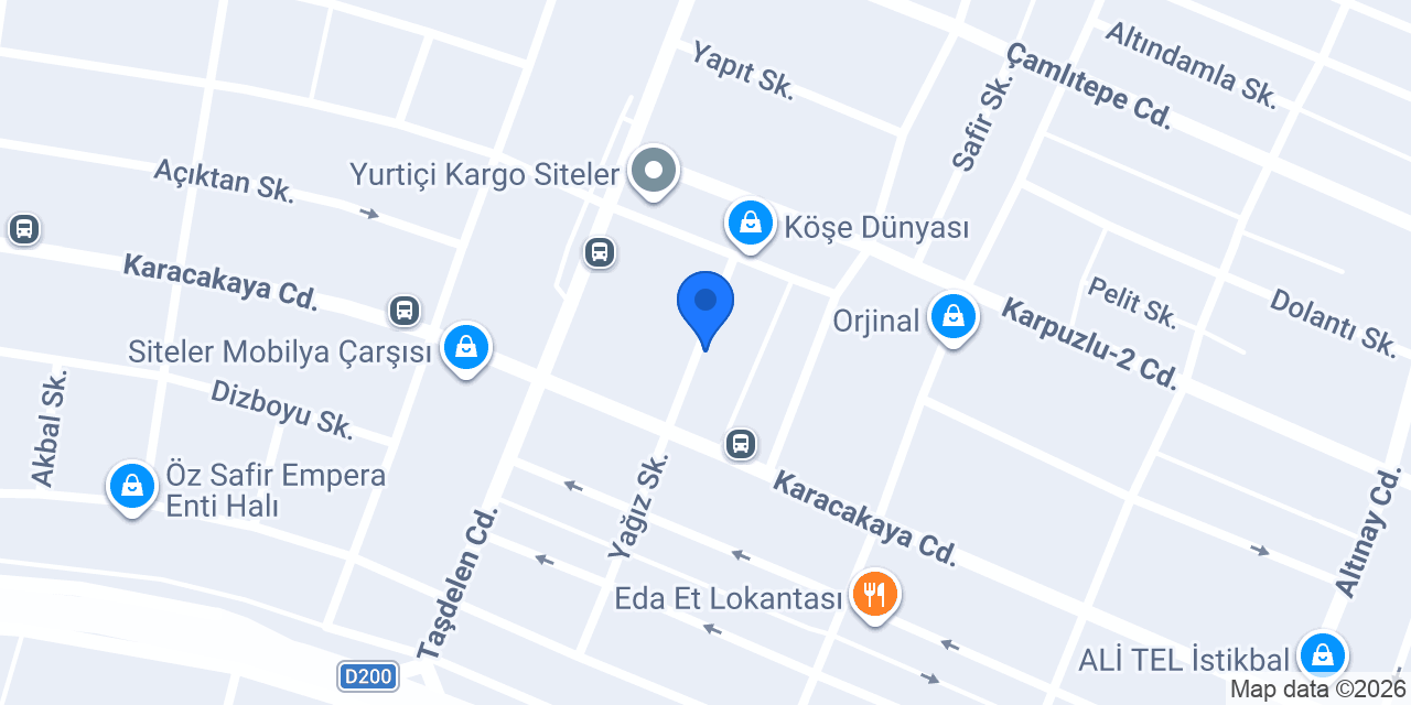 Ankara Mobilya Klasik Boya konumu