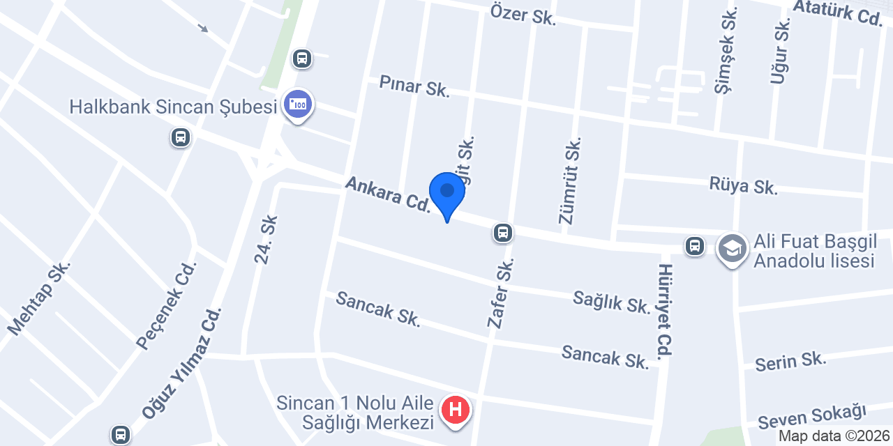 Babacan çiğköfte SİNCAN konumu