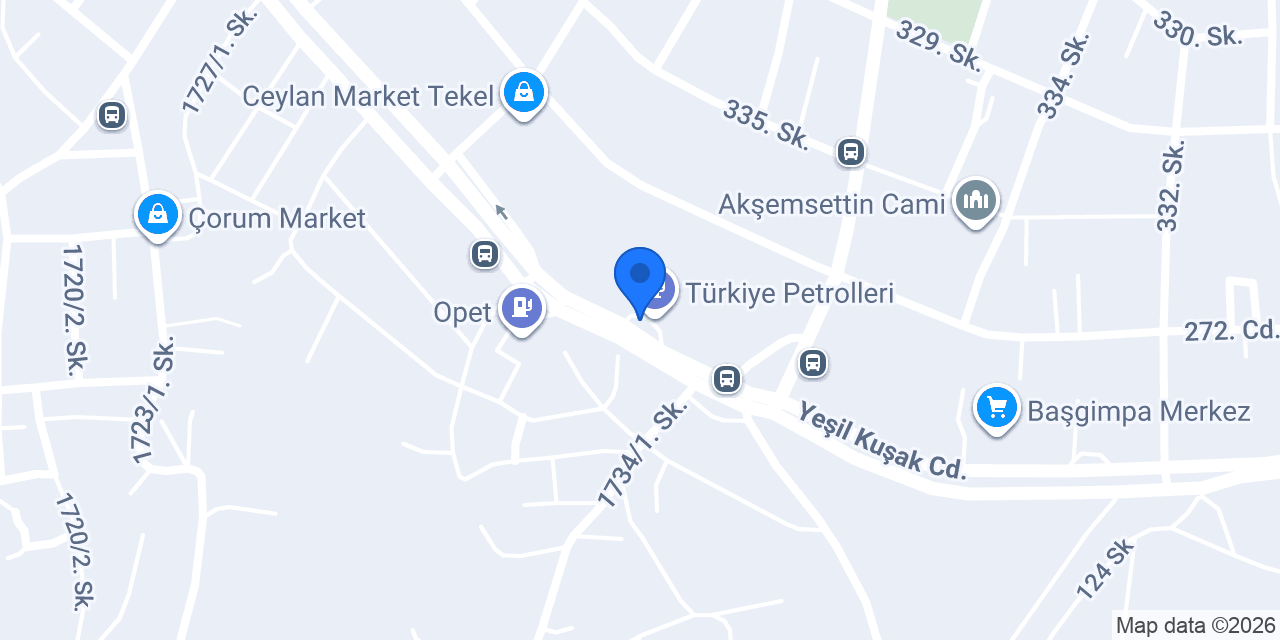 Terzioğlu Yol Yardım konumu