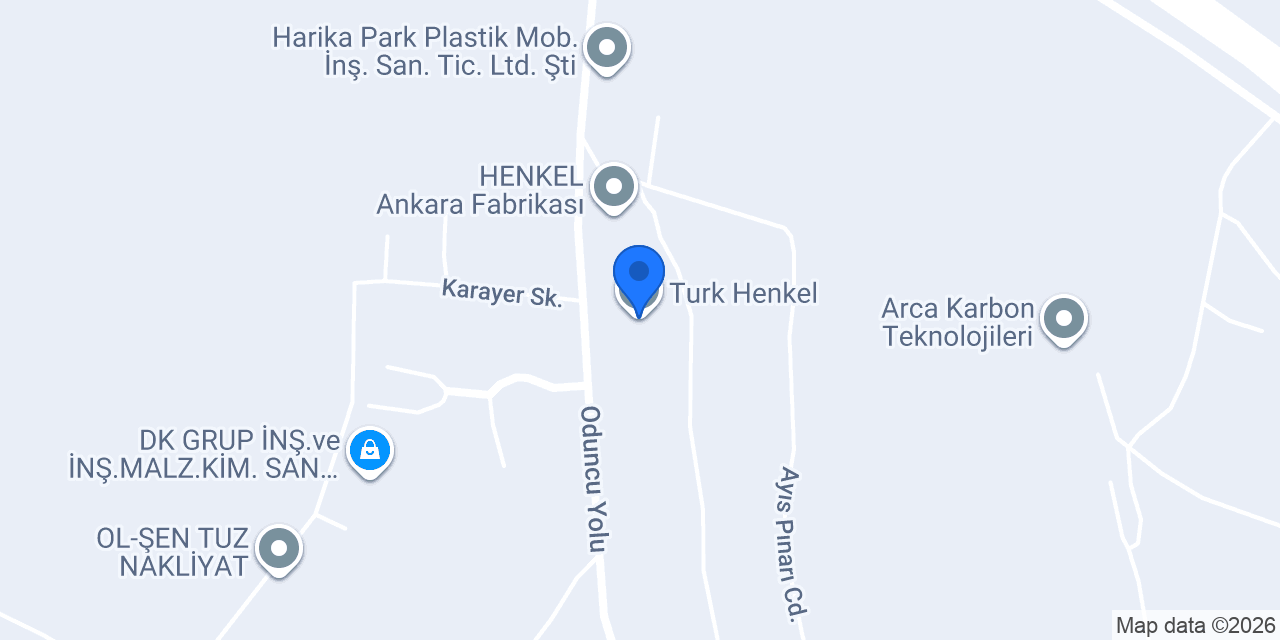 Turk Henkel konumu