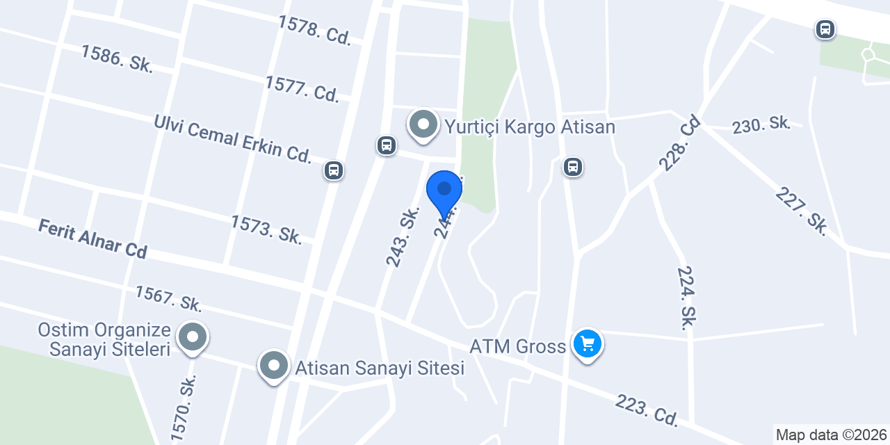 Ümit Etiket Sanayi konumu