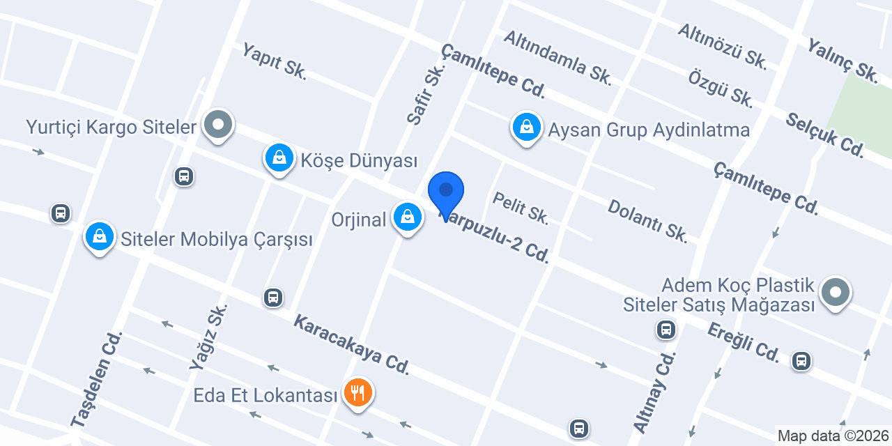 Kareks Yapı Market konumu