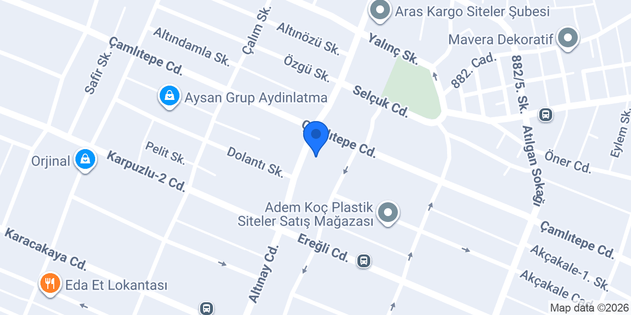 TAVUK TANDIR VİŞİ konumu