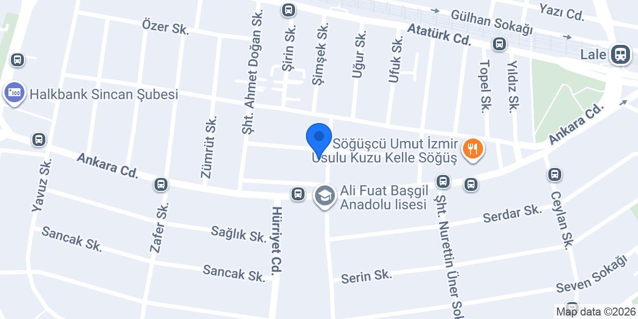 Tolga Tesisat konumu