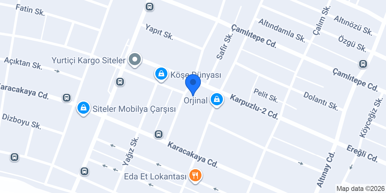 Ardas Mobilya konumu