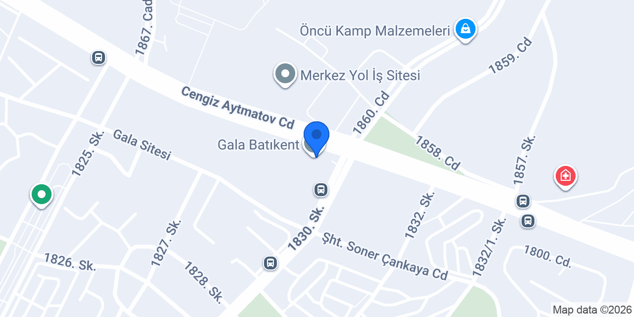 Gala Cadde Eczanesi konumu