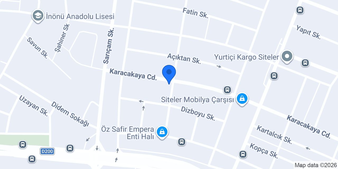 Uluyol Hukuk Bürosu konumu