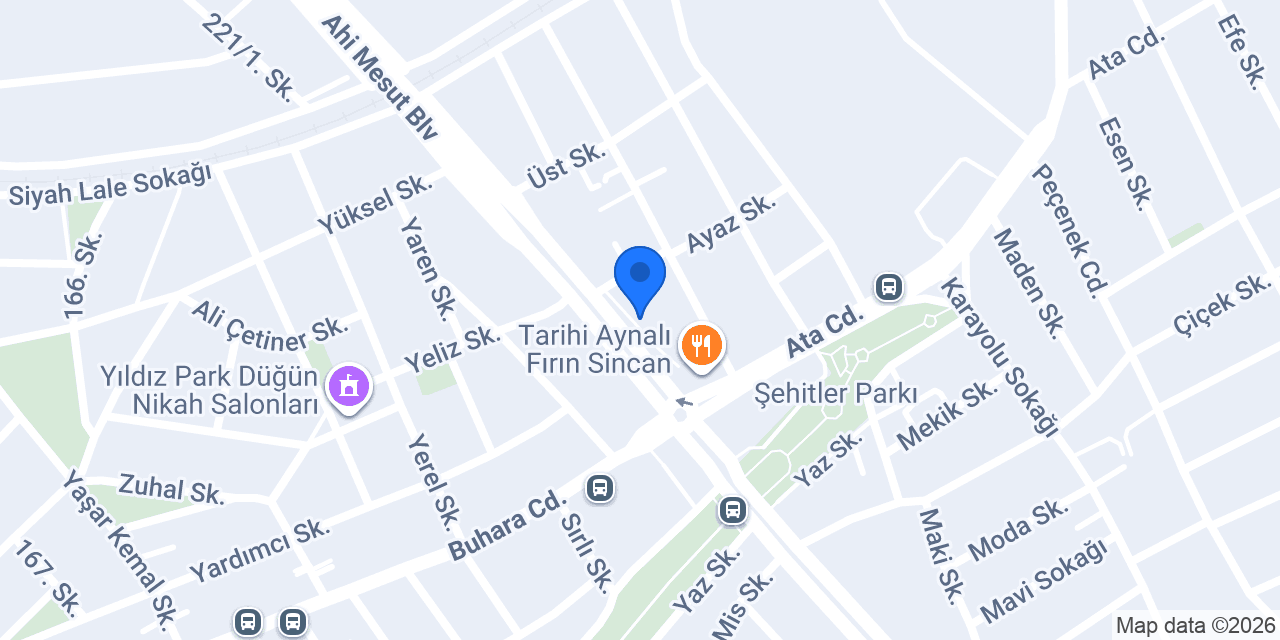 Karabulut Ayıntap Künefe Sincan konumu