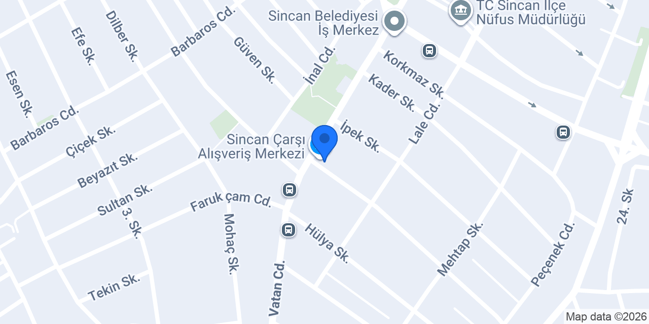 Maraş Dondurma konumu