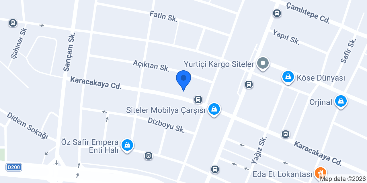 Gesd Mobilya konumu
