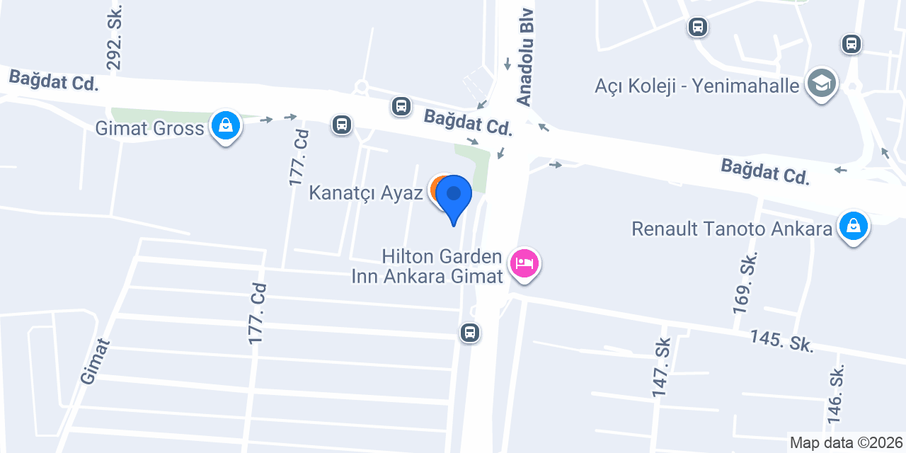 Odeon Yeminli Tercüme Bürosu konumu
