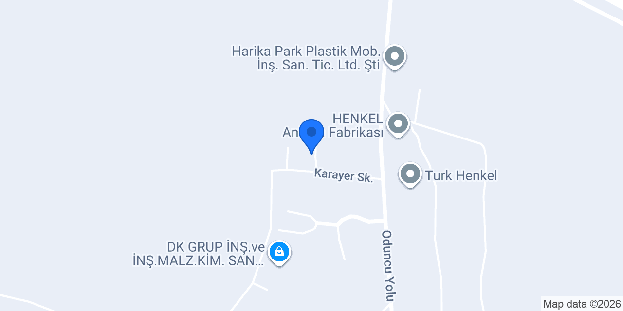 ÖZKOMP KOMPRESÖR - Fabrika konumu