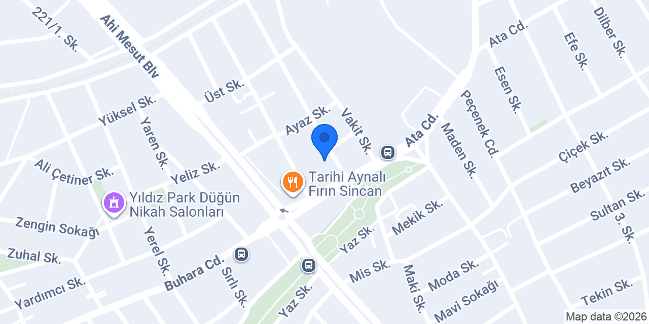 Sincan Sevgi Express konumu