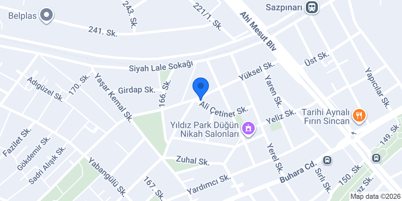 Barış Ekmek Fabrikası konumu