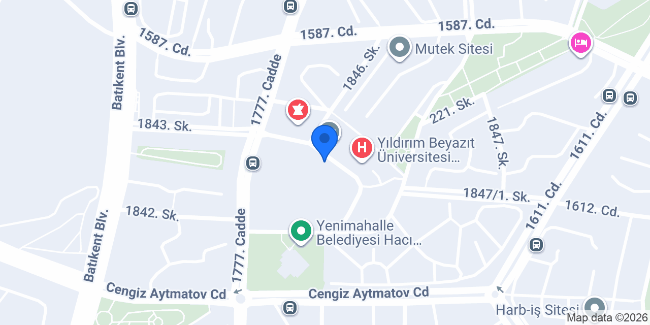 Batıkent Şehit Erdal Çetin Ortaokulu konumu
