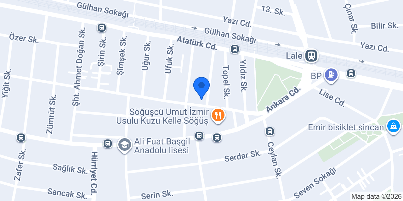 Buğra Oto Aksesuar konumu