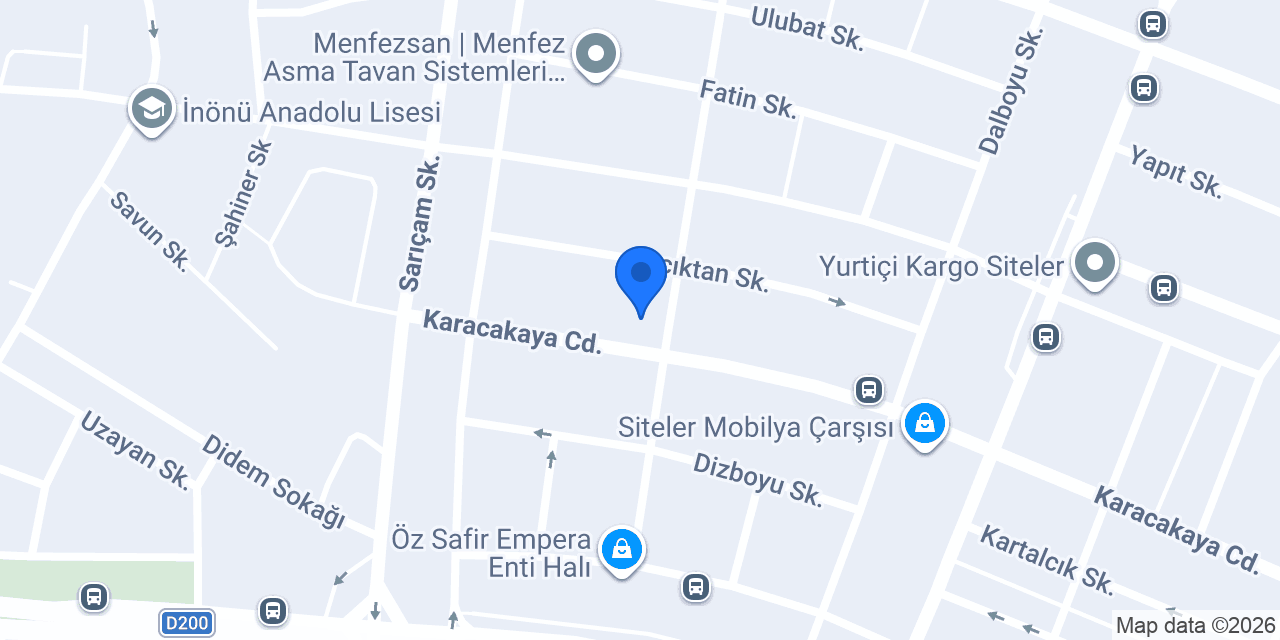 MOBEVYA MOBİLYA konumu