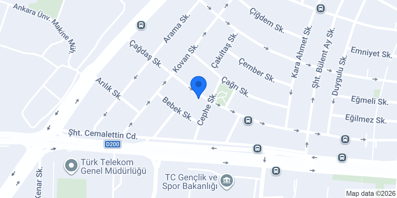 Çağdaş pilates studio konumu