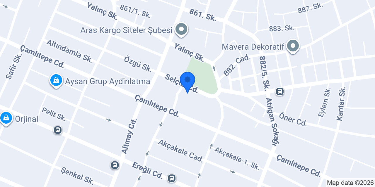 Konuk Pastanesi konumu