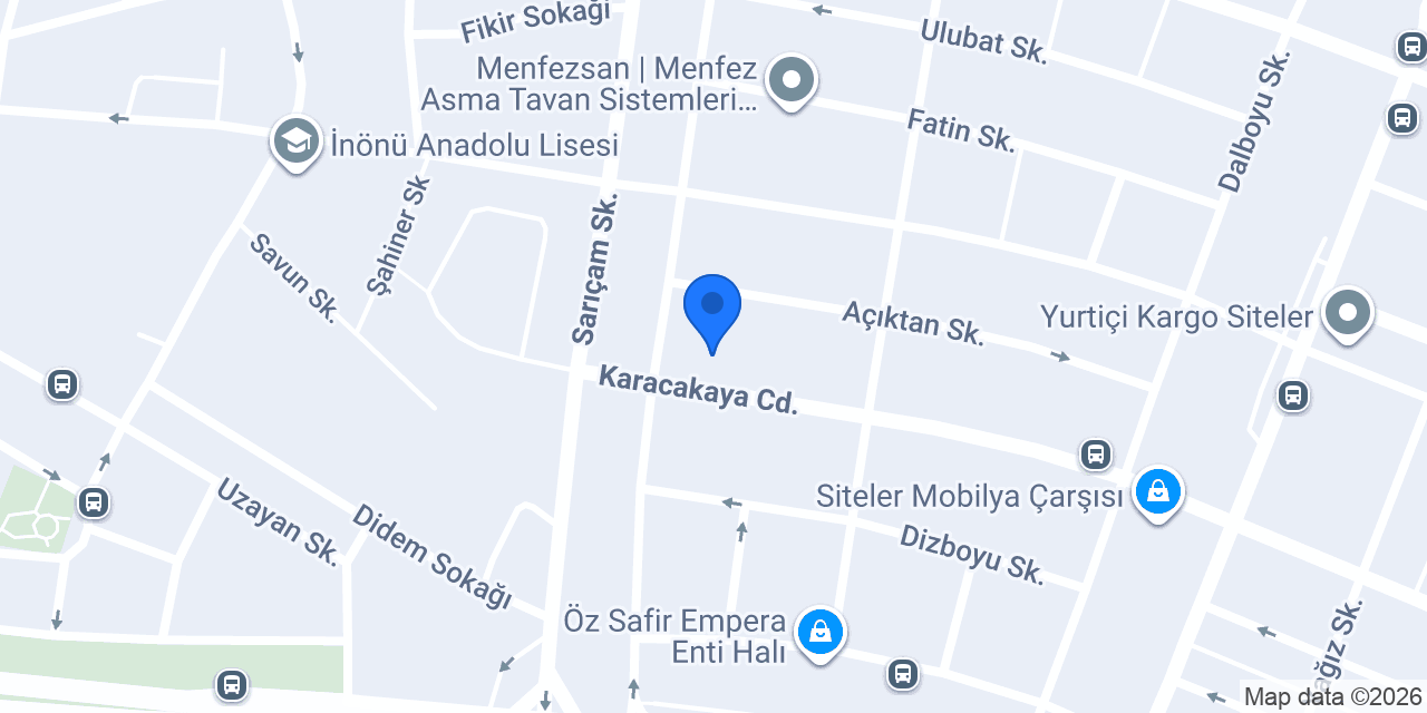 Soylu Mobilya konumu