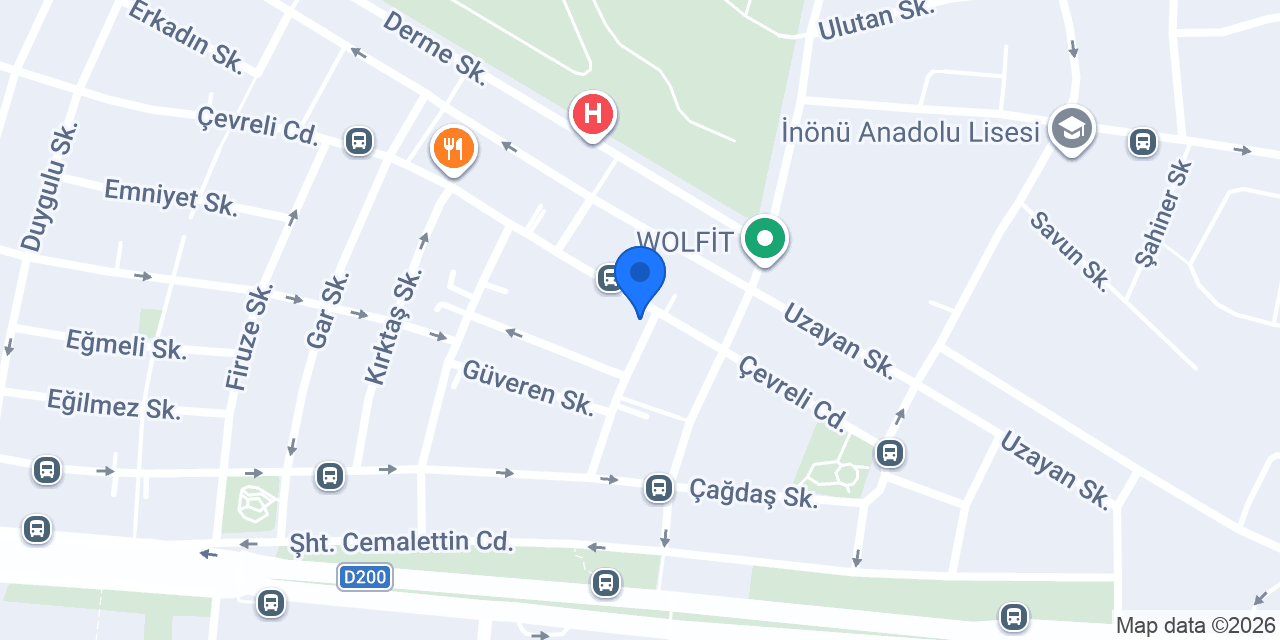 Koza Pastaneleri konumu