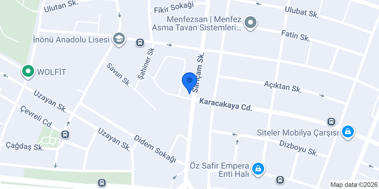 Sırma Taksi konumu