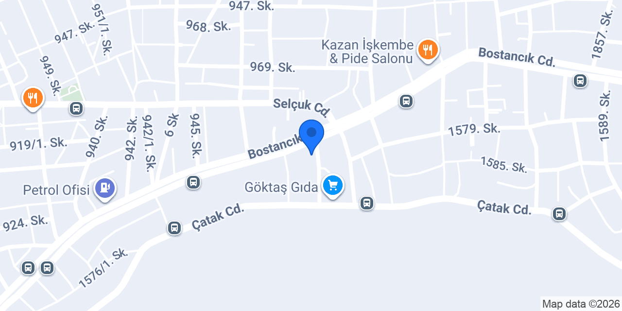 Öncü Nakliyat konumu