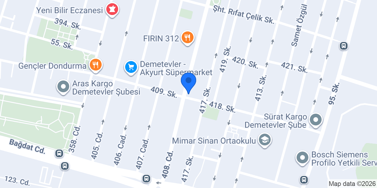 DEMETCELL CEP TELEFONU - TEKNİK SERVİS konumu