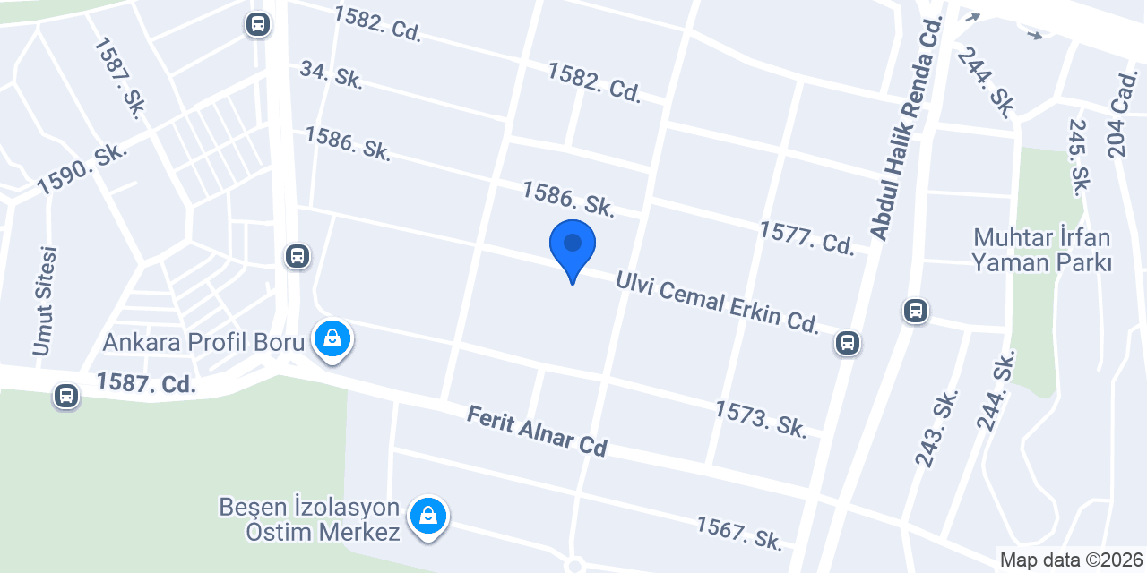 Efe Motorlu Araçlar konumu