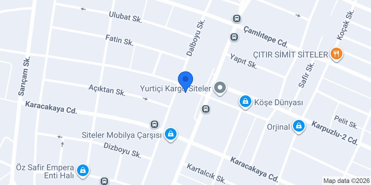 Diş Hekimi Ahmet Ulutürk konumu