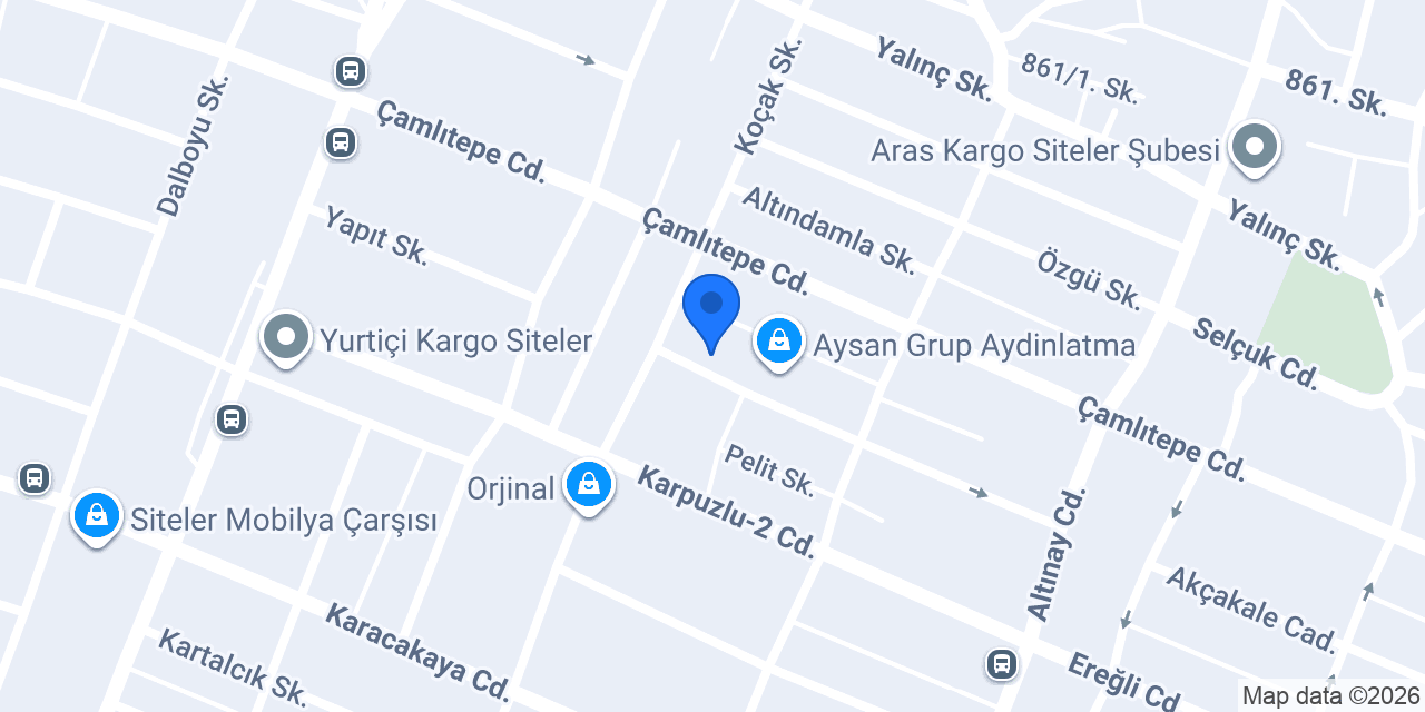 İlbeyi Mobilya, Ahşap&Dekorasyon konumu