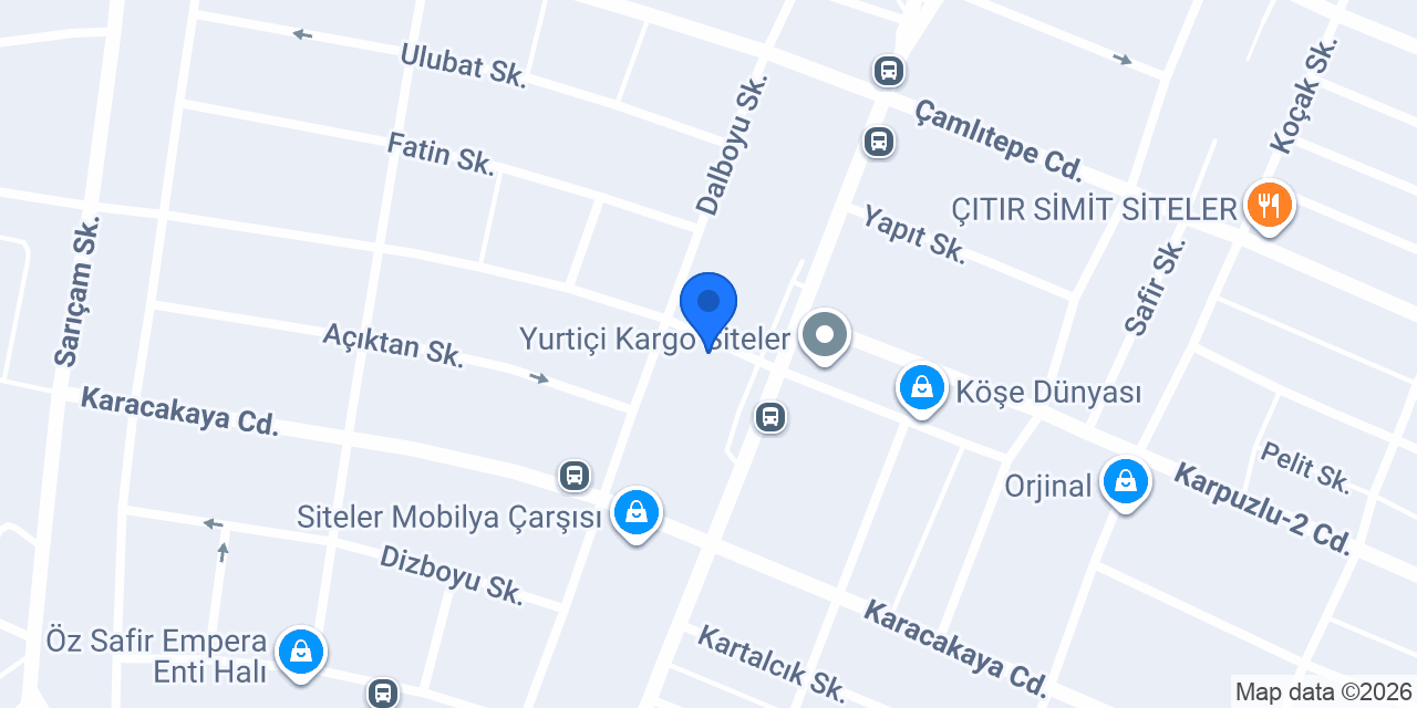 Çiçekdağı Sigorta konumu