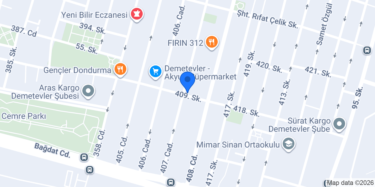 Pizza Prime konumu