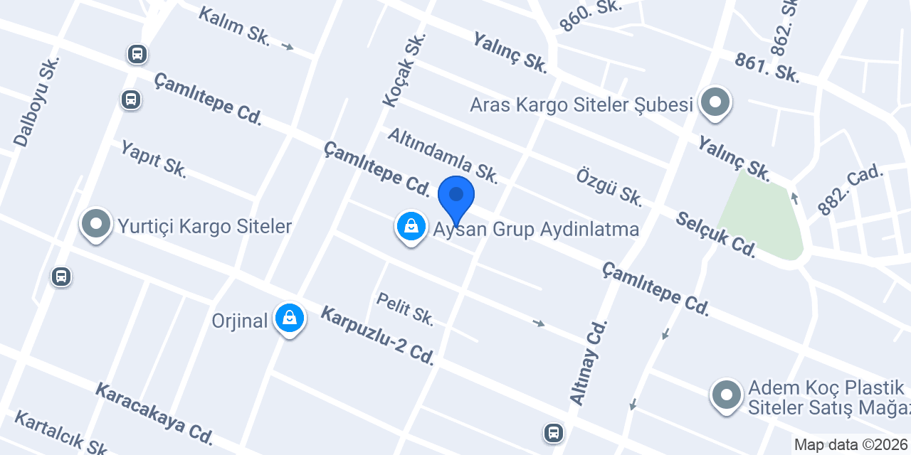 Asya Hırdavat pazl ltd şti konumu