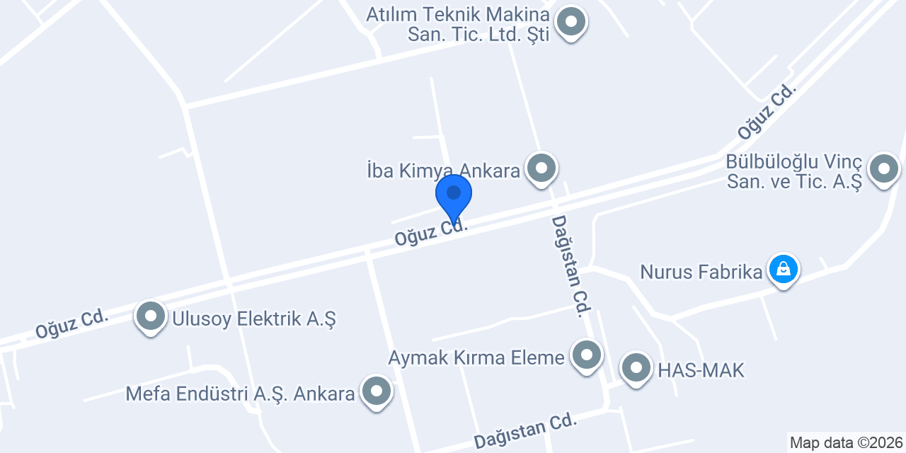 Valresa Boya ve Kimya Sanayi konumu