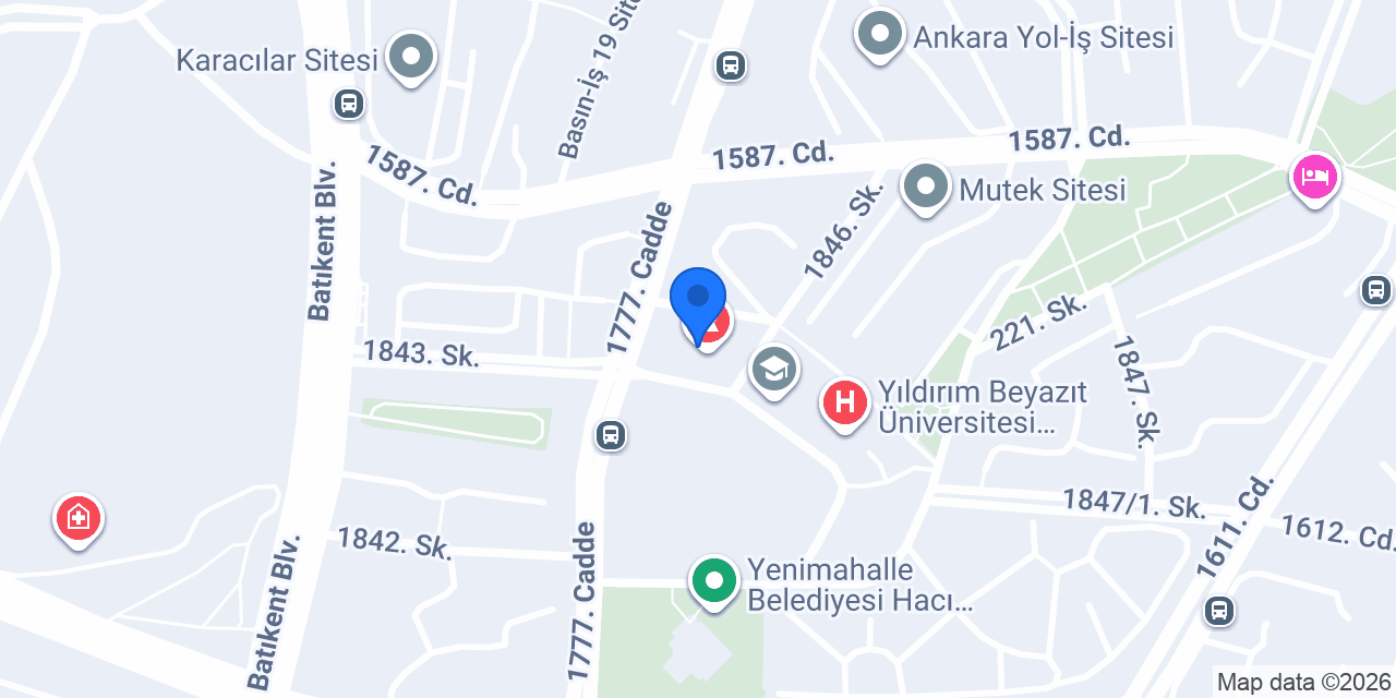 Girişim Eczanesi konumu