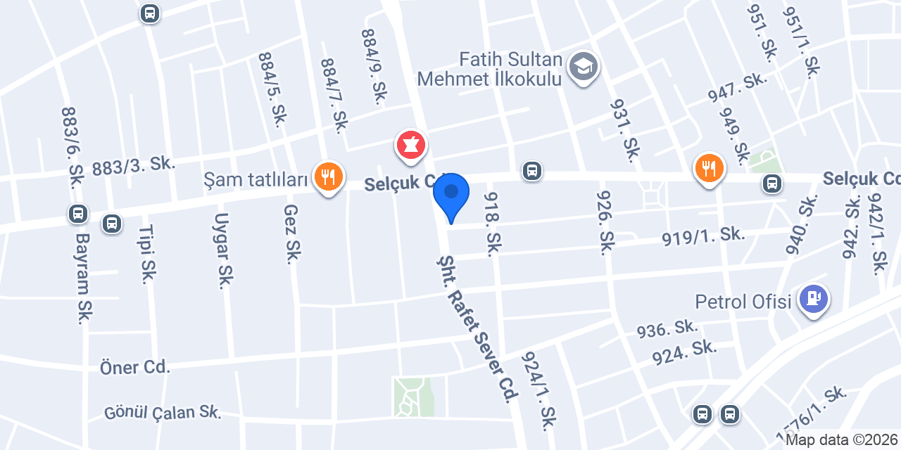 Önder Taksi konumu