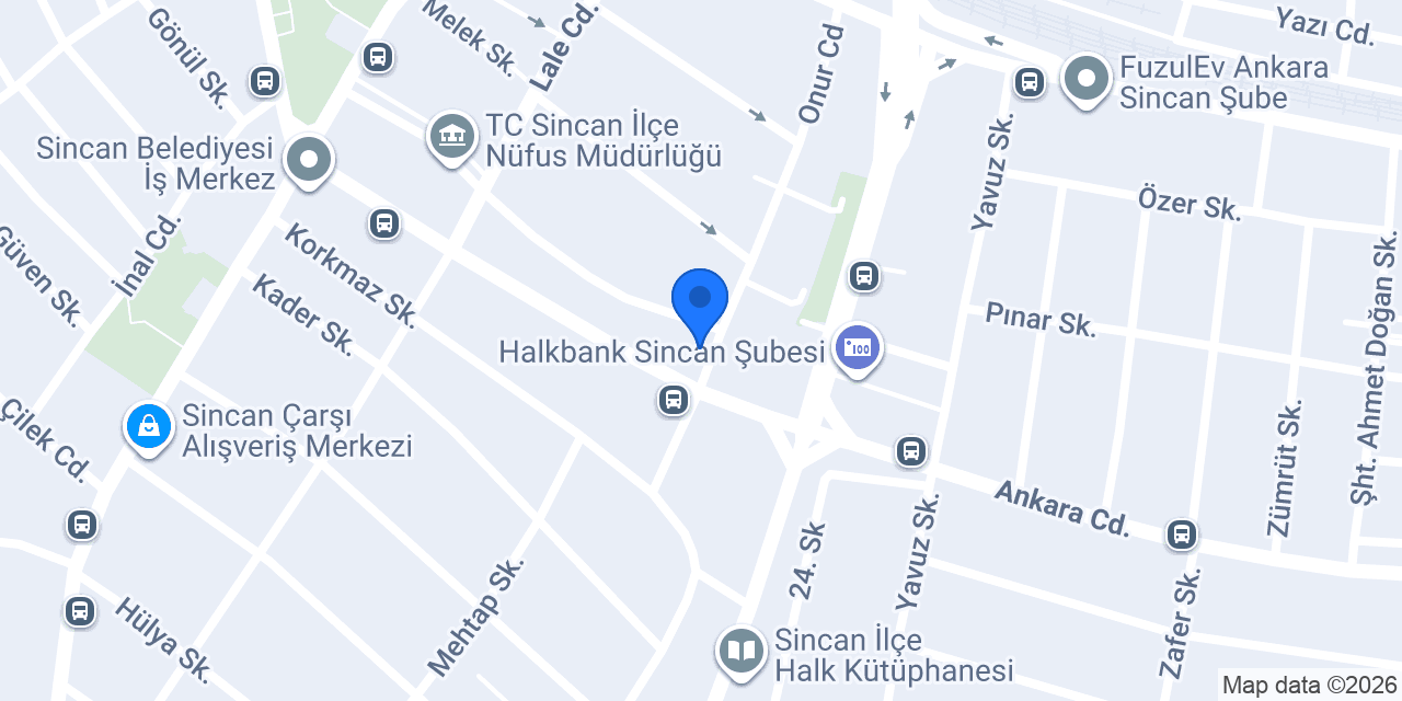 Gül Taksi konumu