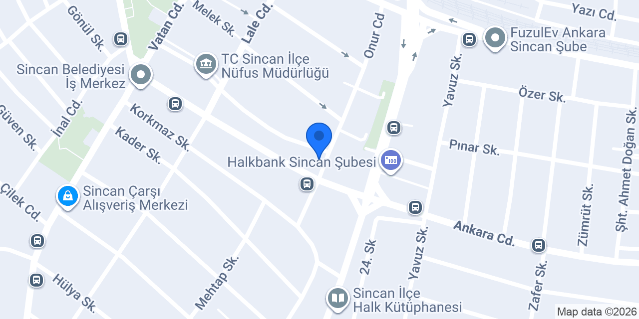 Diş Hekimi Tamer Ateşel konumu